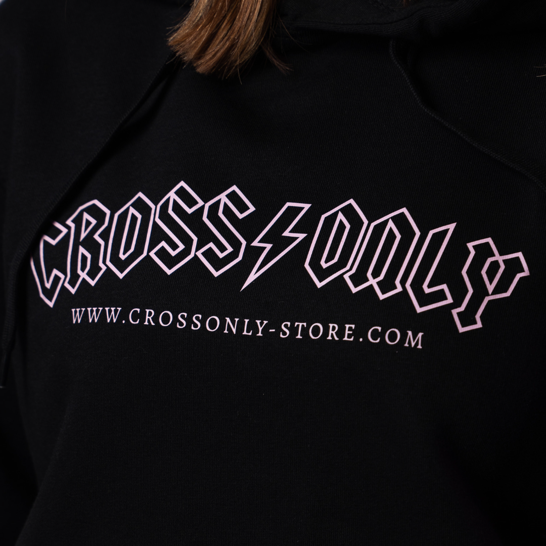 Le Sweat Noir et Rose - Unisex